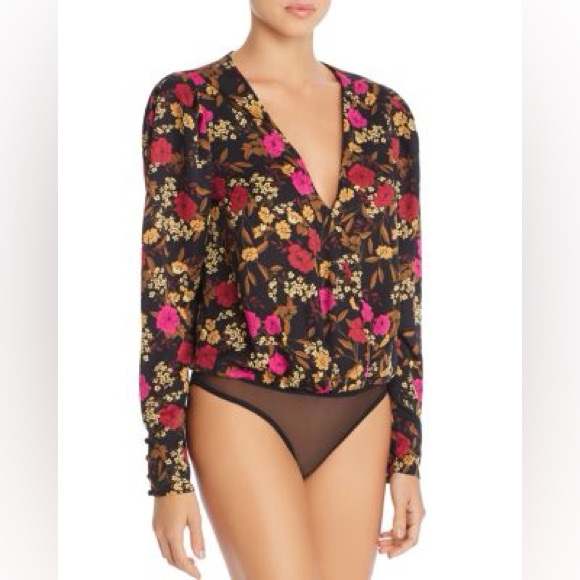 ASTR The Label Blondie Floral Print Bodysuit NWT - Picture 6 of 13